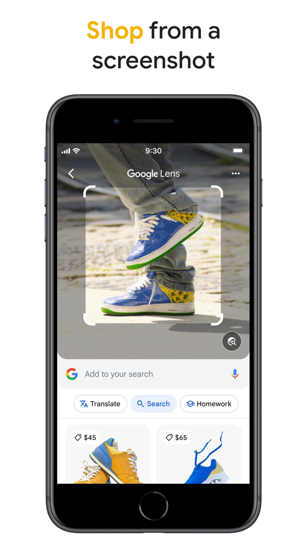 Google iPhone screenshot 2