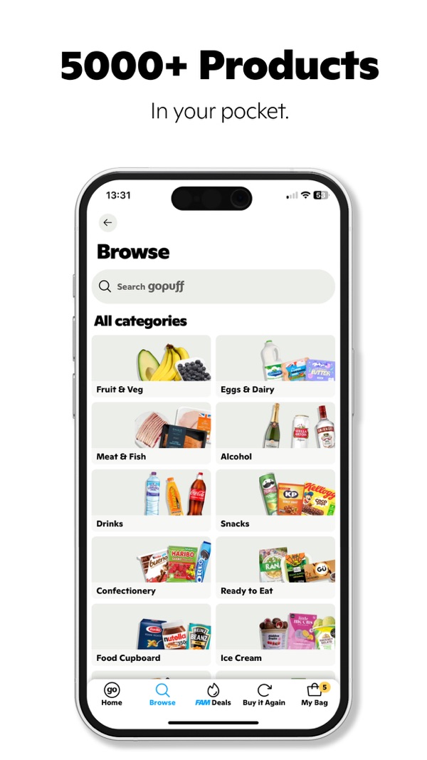 Gopuff iPhone screenshot 3