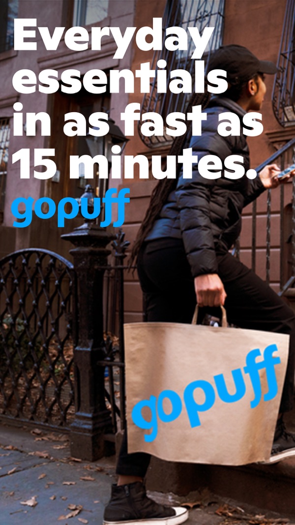 Gopuff iPhone screenshot 1