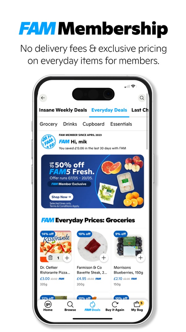 Gopuff iPhone screenshot 7