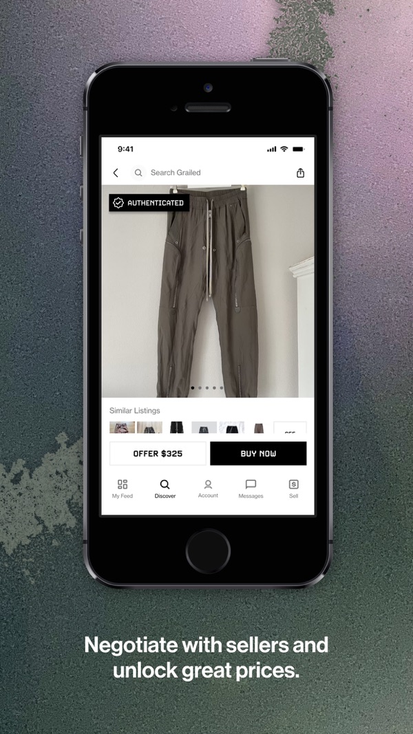 Grailed iPhone screenshot 7