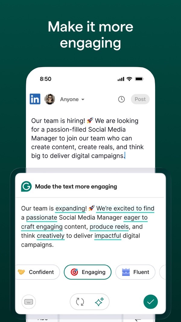 Grammarly iPhone screenshot 5