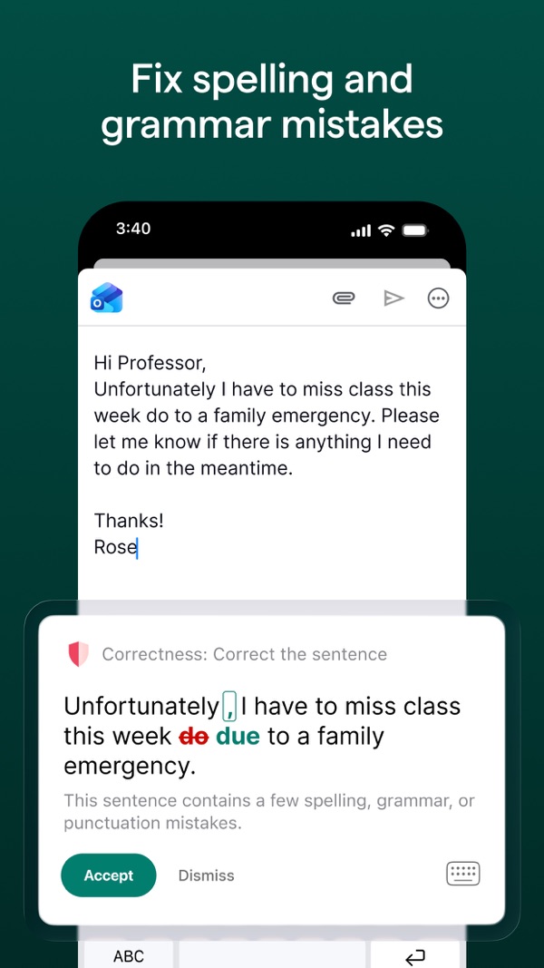 Grammarly iPhone screenshot 8