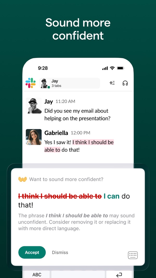 Grammarly iPhone screenshot 7