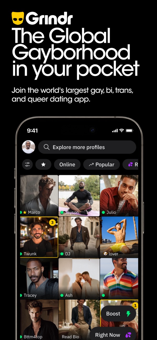 Grindr iPhone screenshot 1