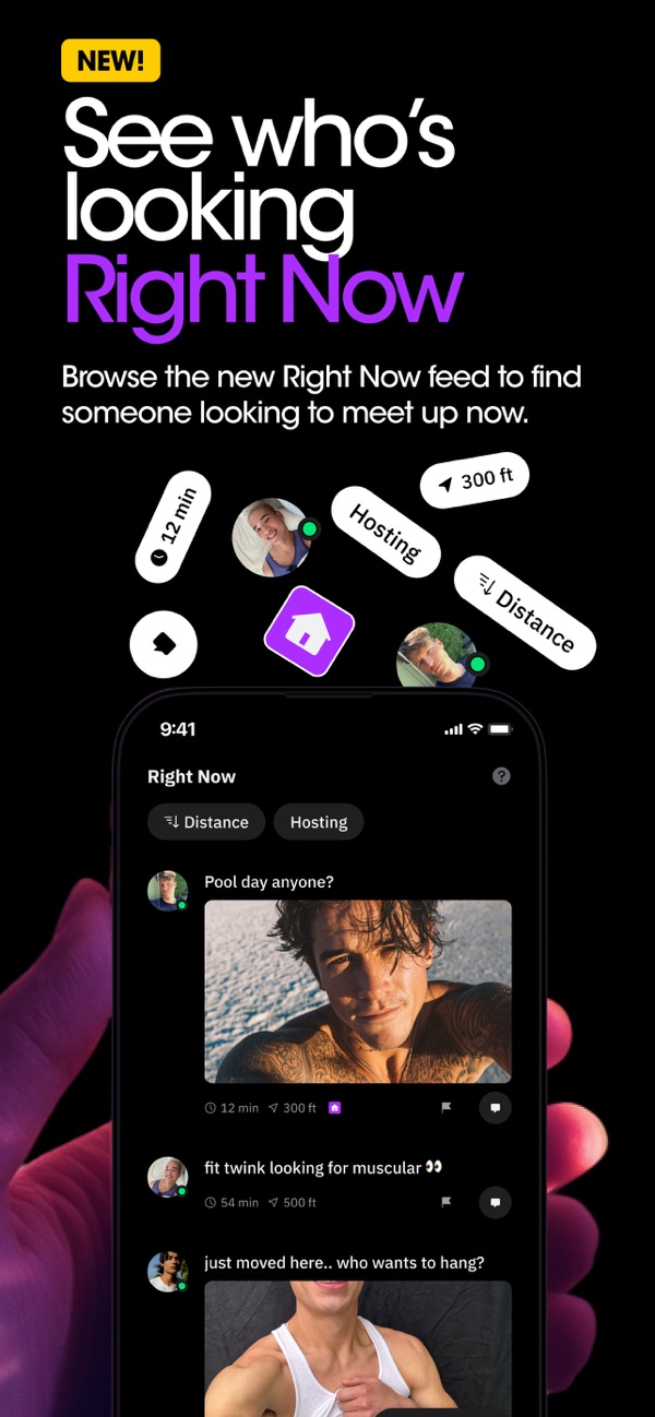 Grindr iPhone screenshot 2