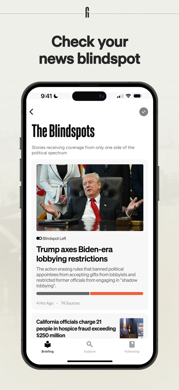 Ground News iPhone screenshot 3