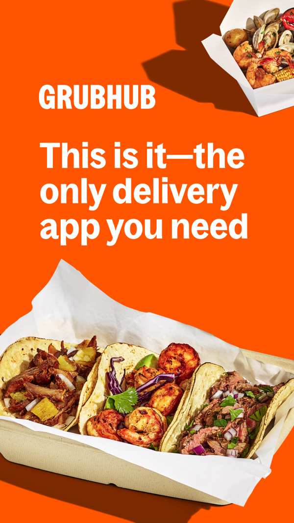 Grubhub iPhone screenshot 1