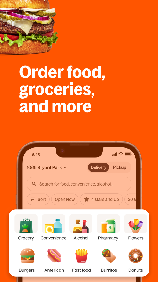 Grubhub iPhone screenshot 3