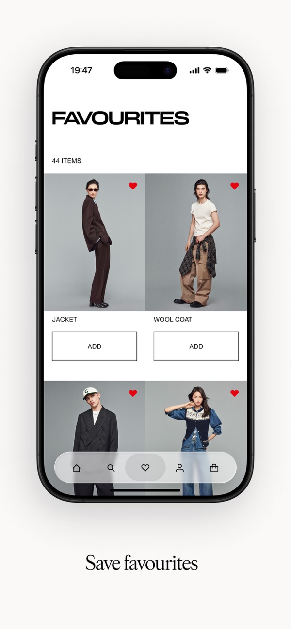 H&M iPhone screenshot 5