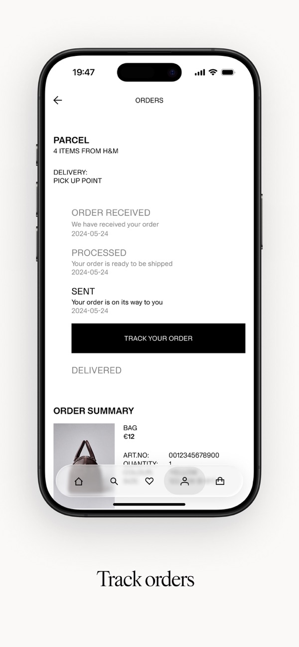H&M iPhone screenshot 7