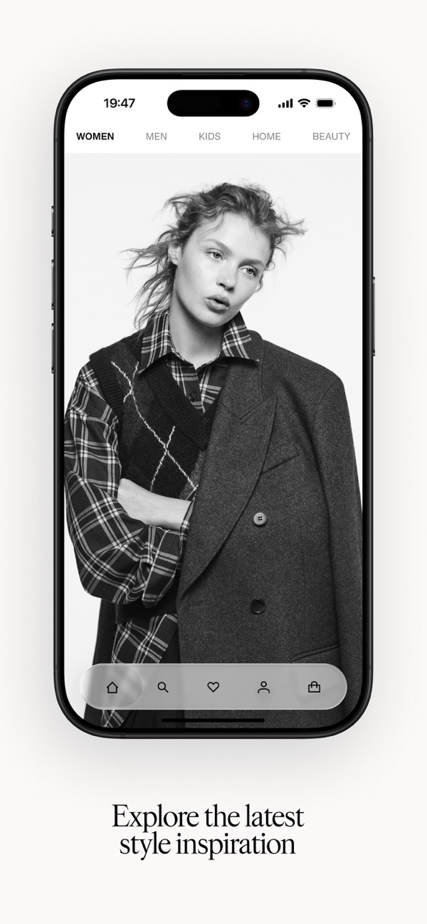 H&M iPhone screenshot 2