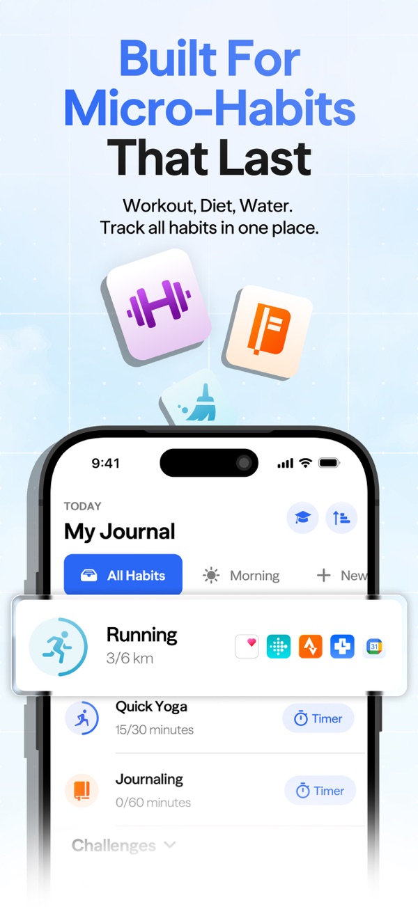 Habitify iPhone screenshot 2