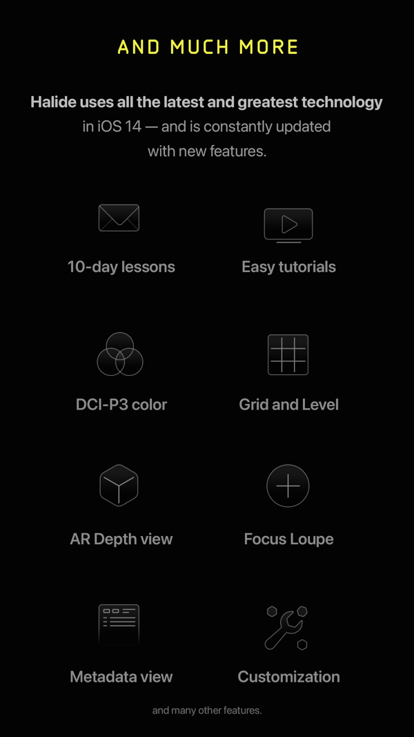 Halide Mark III iPhone screenshot 10