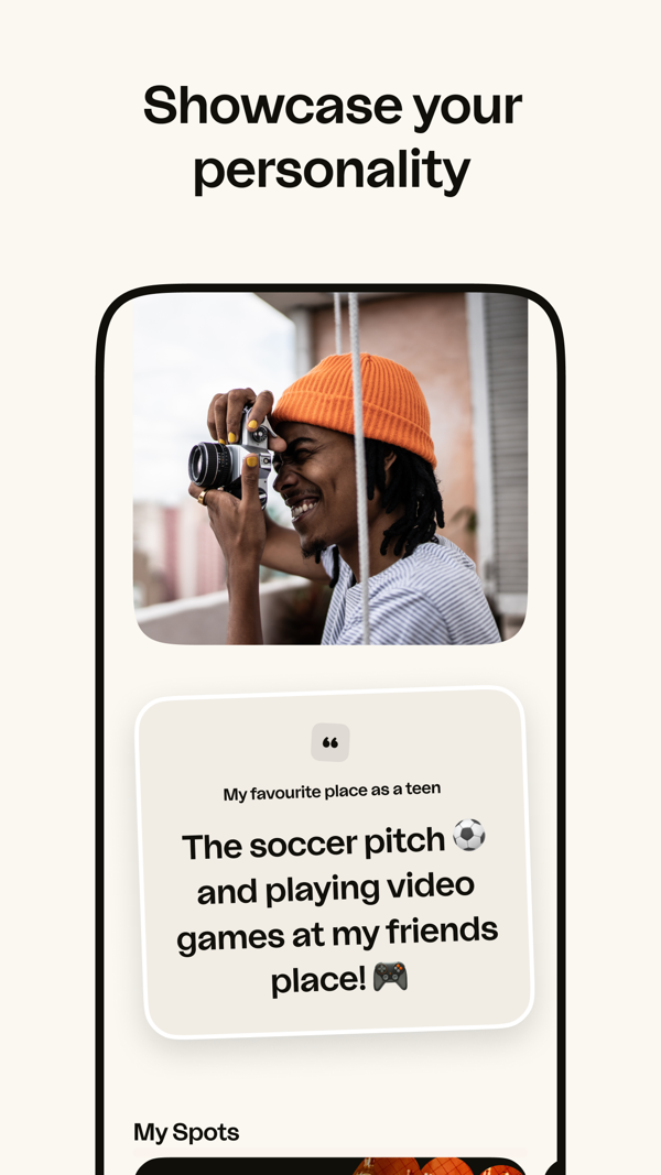 happn iPhone screenshot 5