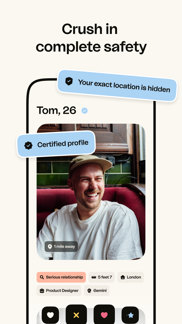 happn iPhone screenshot 4