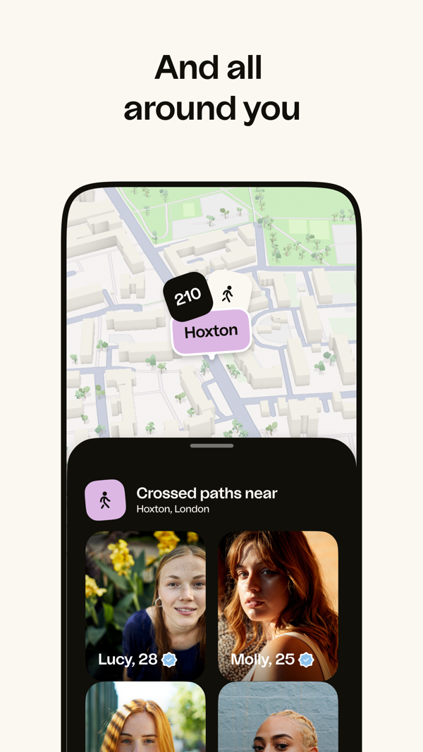happn iPhone screenshot 3