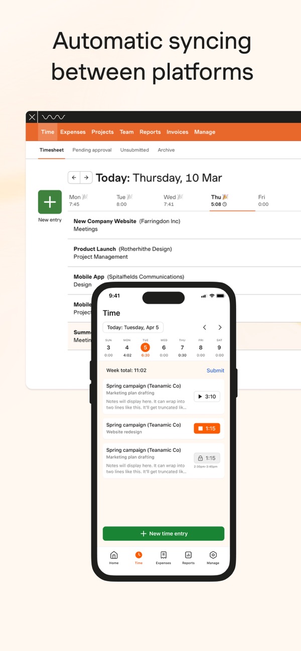 Harvest iPhone screenshot 8