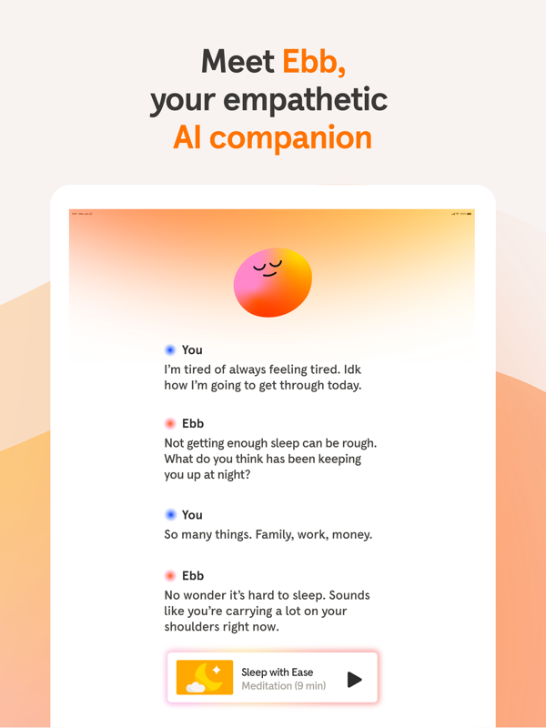 Headspace iPad screenshot 2