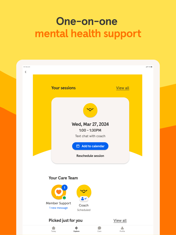 Headspace iPad screenshot 8