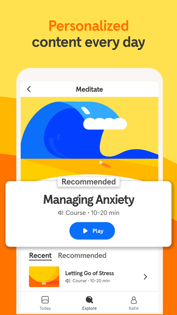 Headspace iPhone screenshot 6