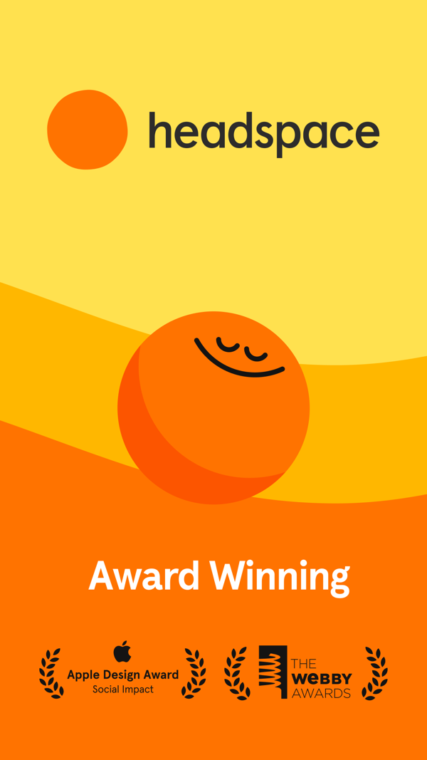 Headspace iPhone screenshot 1