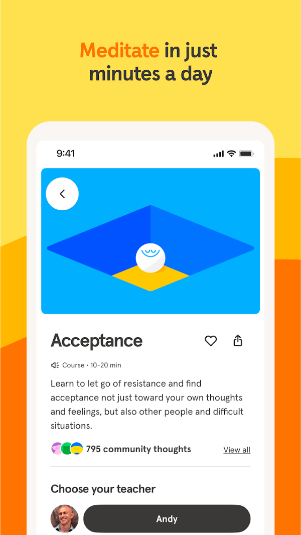 Headspace Android phone screenshot 6