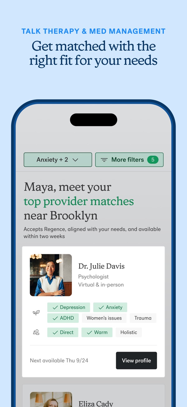 Headway Therapy & Psychiatry iPhone screenshot 6