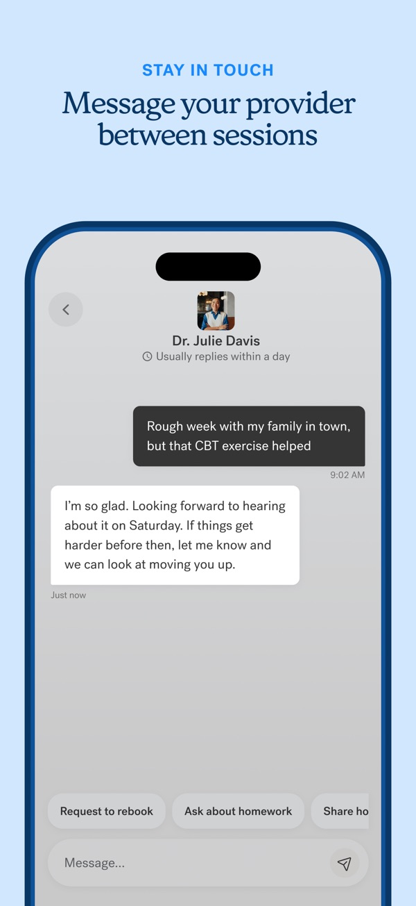 Headway Therapy & Psychiatry iPhone screenshot 3