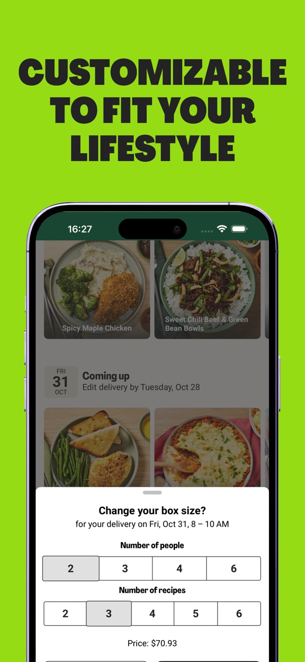 HelloFresh iPhone screenshot 6