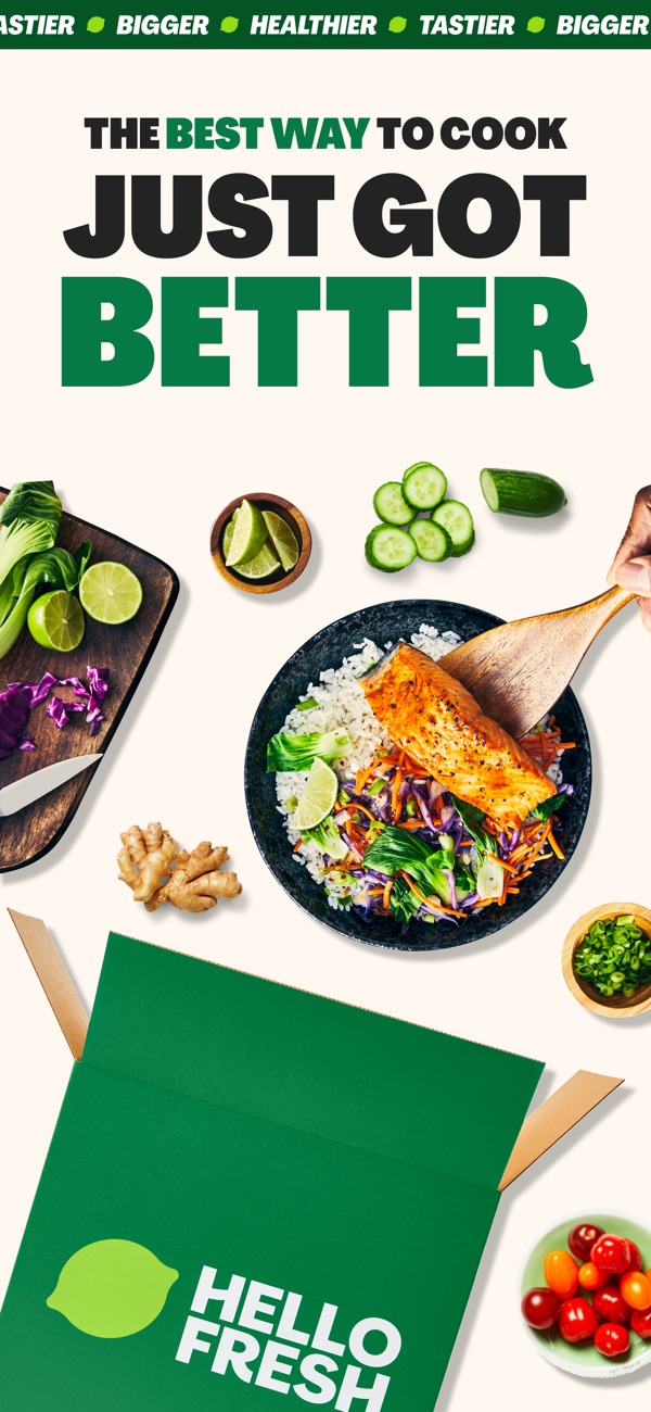 HelloFresh iPhone screenshot 1