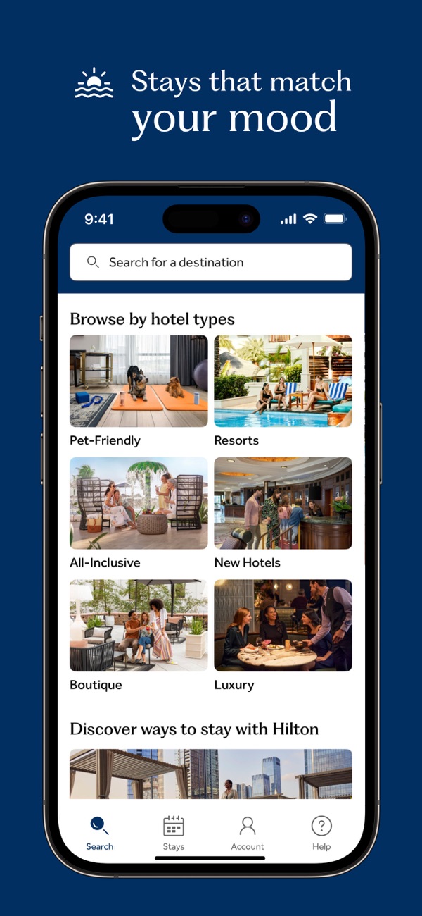 Hilton Honors iPhone screenshot 2