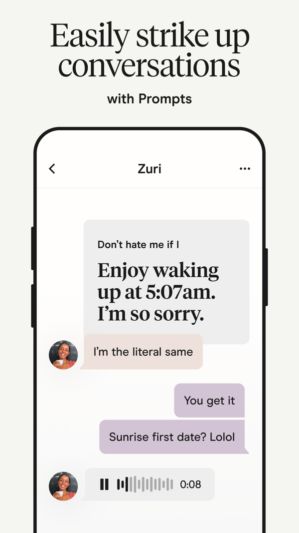 Hinge Dating App iPhone screenshot 5