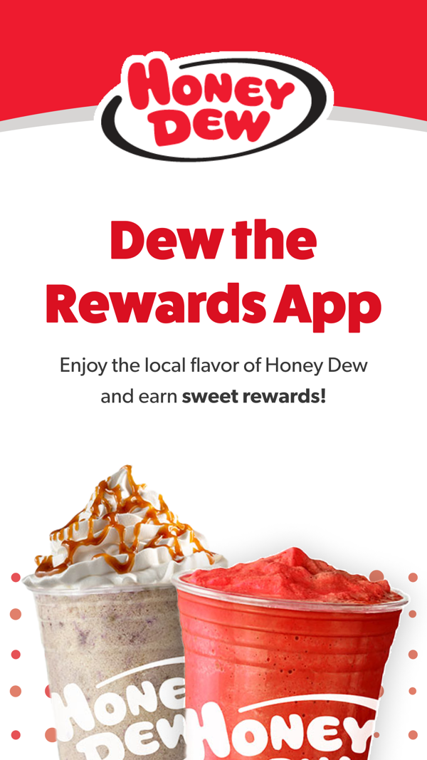 Honey Dew Donuts iPhone screenshot 1