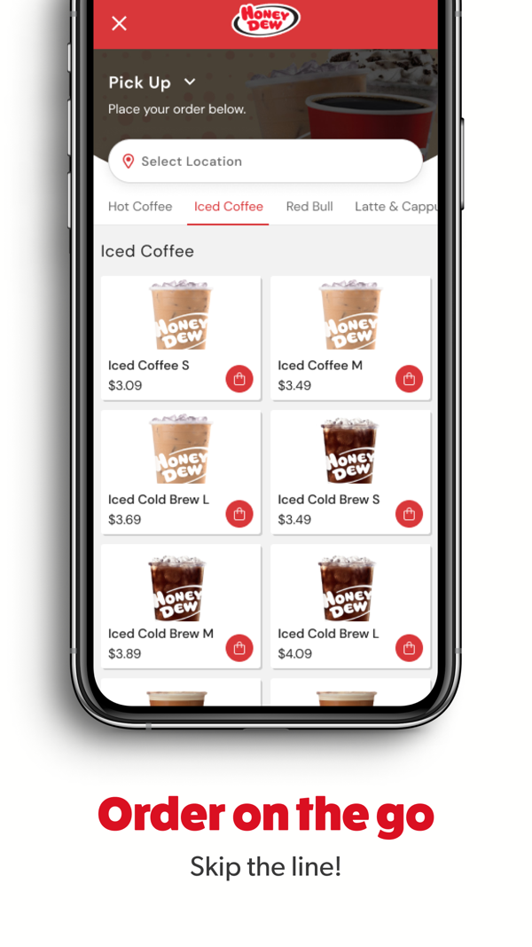 Honey Dew Donuts iPhone screenshot 2
