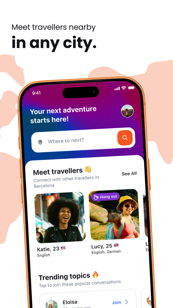 Hostelworld iPhone screenshot 2