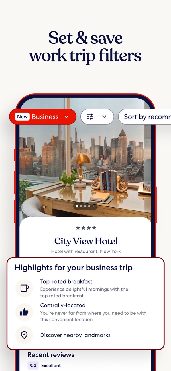 Hotels.com iPhone screenshot 2