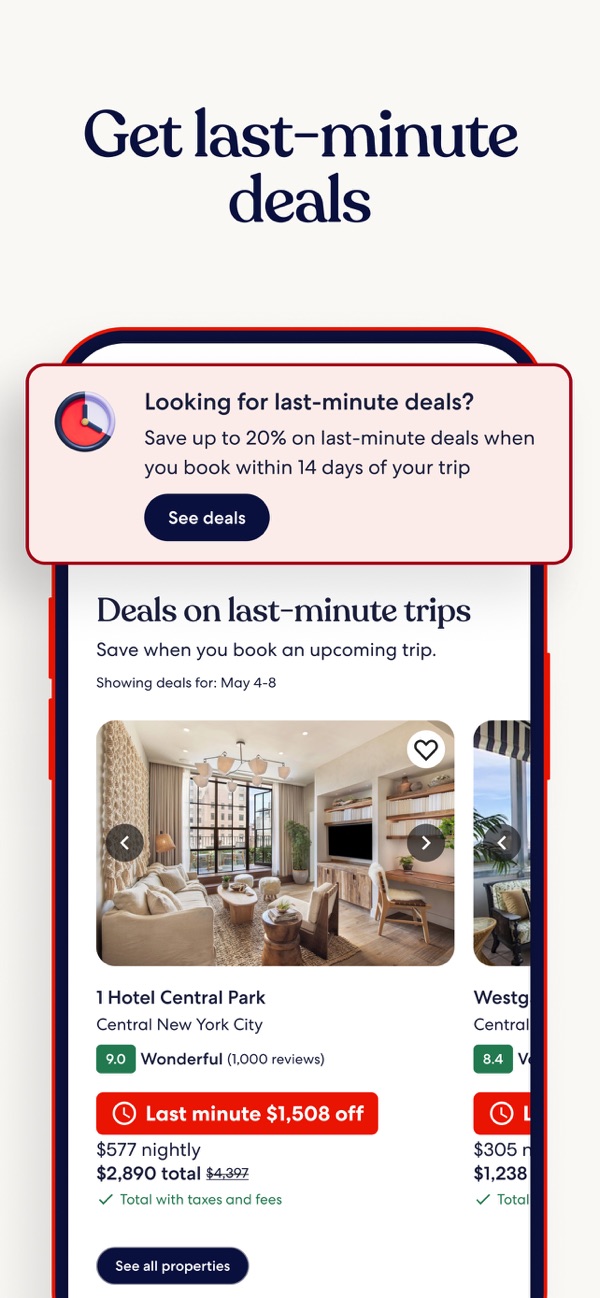 Hotels.com iPhone screenshot 4