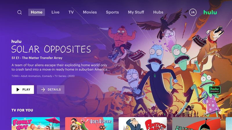 Hulu Windows screenshot 1