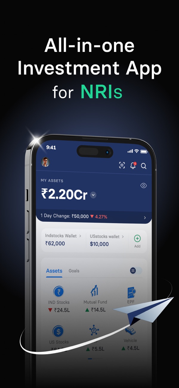 INDmoney iPhone screenshot 1