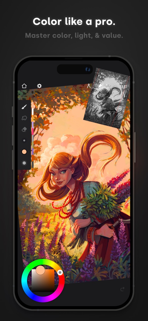 Infinite Painter iPhone screenshot 7
