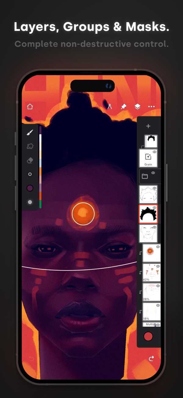 Infinite Painter iPhone screenshot 3