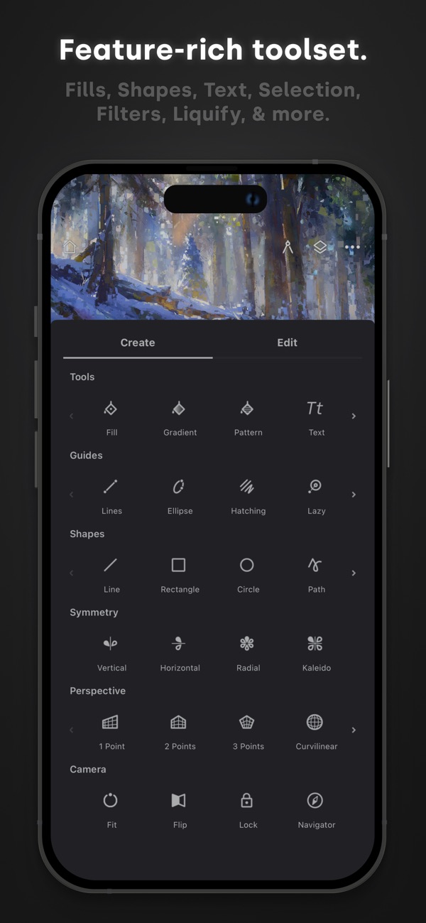 Infinite Painter iPhone screenshot 5