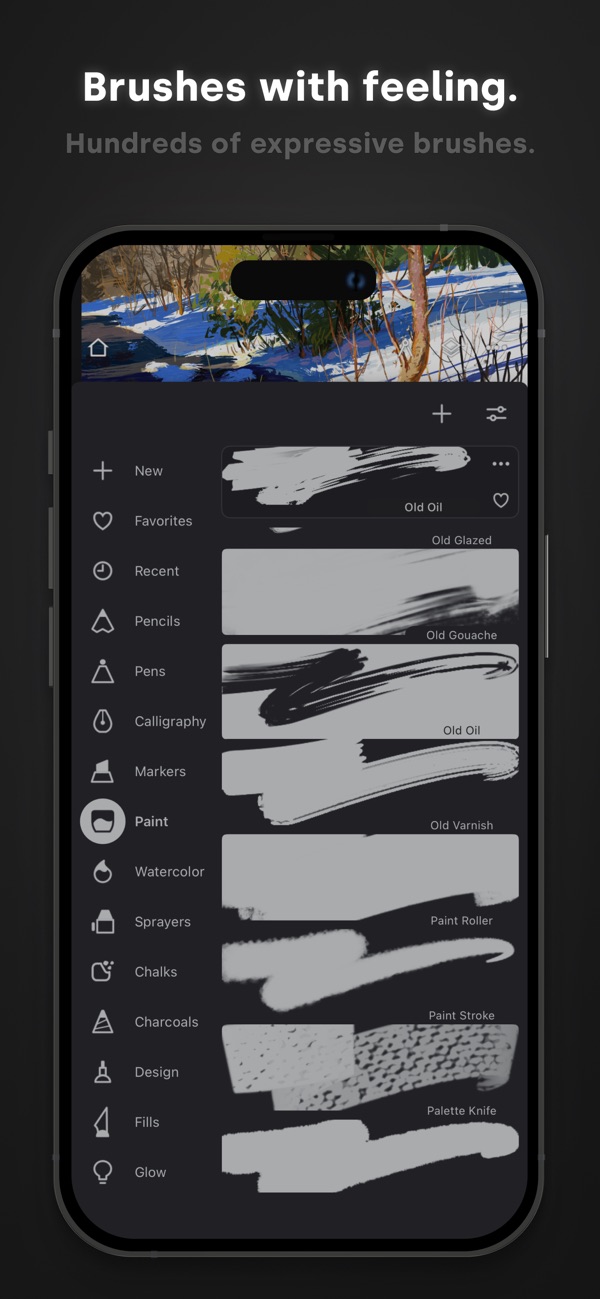 Infinite Painter iPhone screenshot 2
