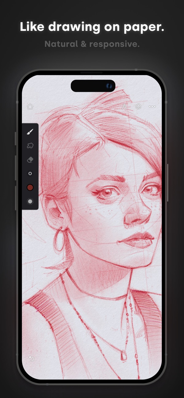 Infinite Painter iPhone screenshot 1