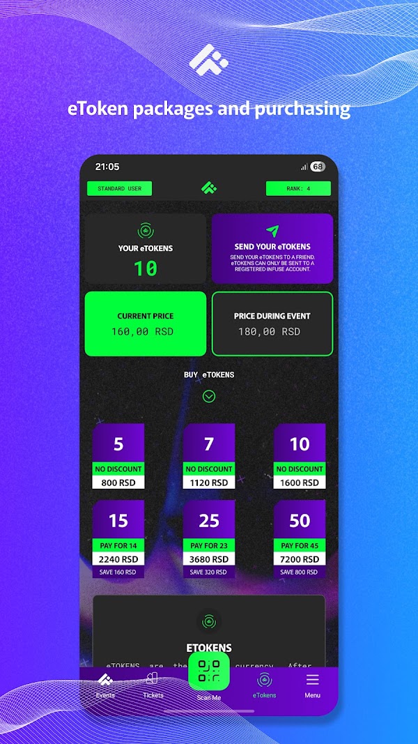 Infuse Android phone screenshot 3