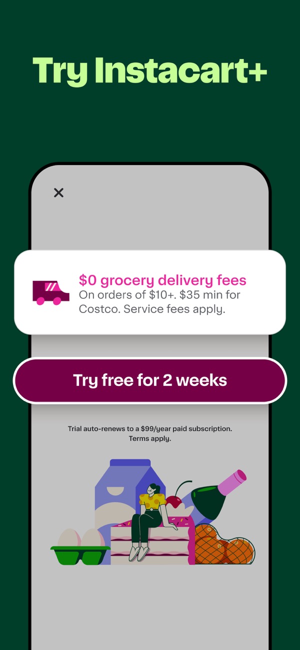 Instacart iPhone screenshot 9