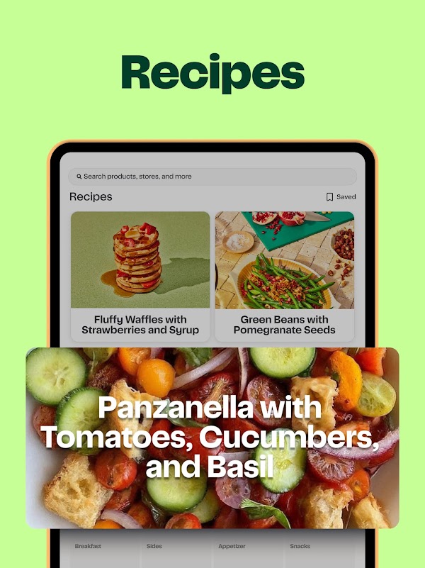 Instacart Android tablet screenshot 16