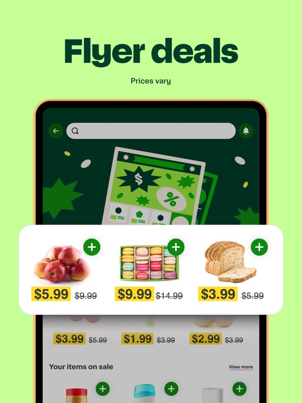 Instacart iPad screenshot 4