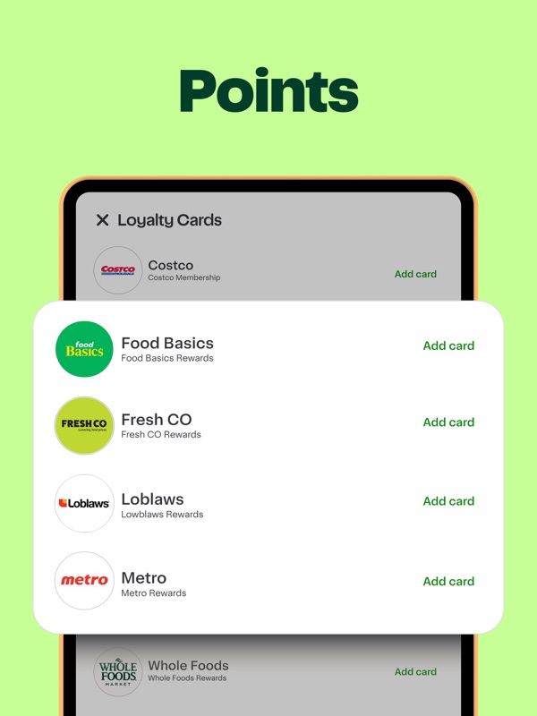 Instacart iPad screenshot 7